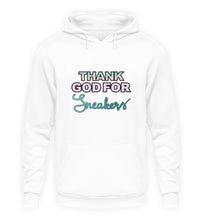 Lade das Bild in den Galerie-Viewer, Thank God For Sneakers - Hoodie